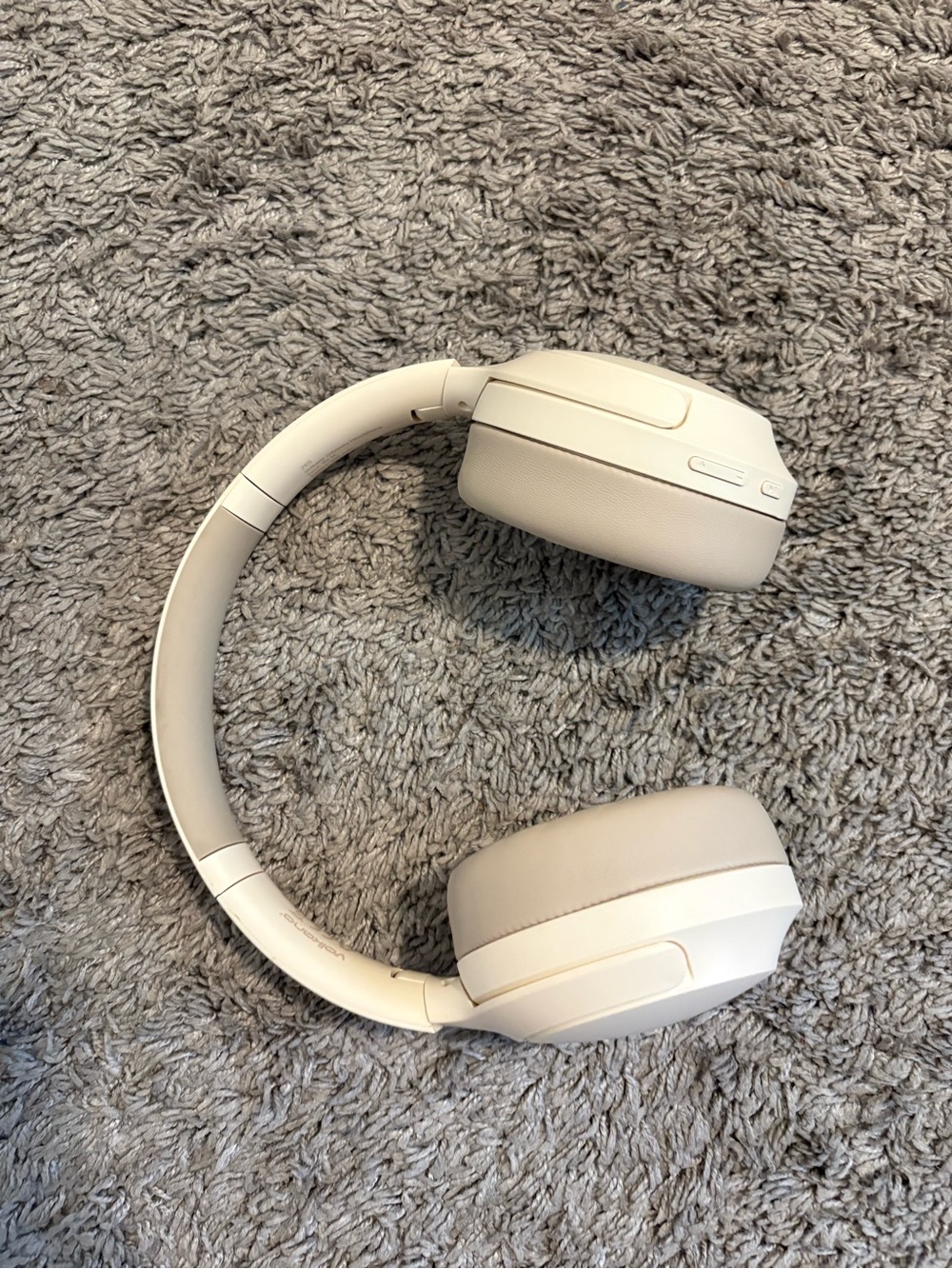 Wireless Over-Ear Headphones in Cream — Comfortable Long-Play Listening
